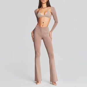 SER.O.YA LUX PANTS IN BROWN